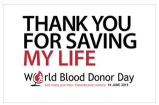 HARI DONOR DARAH SEDUNIA 2015