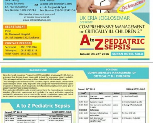 A to Z sepsis in pediatri, Solo 23-24Jan2016